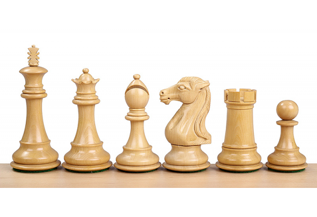 Piezas de ajedrez ROYAL KNIGHT ÉBANO 4